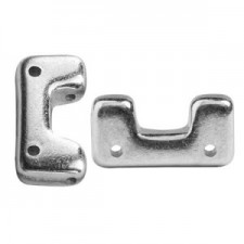 Les perles par Puca® Telos beads Argentees-silver 00030/27000